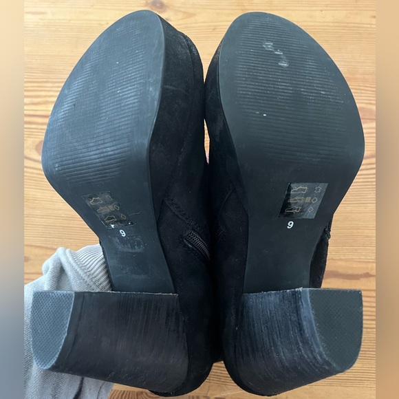 STEVE MADDEN BLACK BOOTIES - Picture 4 of 5